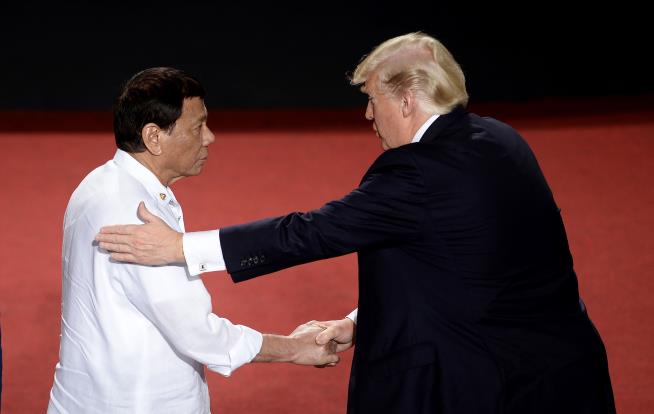 Trump Hails 'Great Relationship' With Duterte