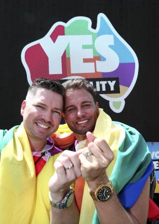 Aussies Endorse Gay Marriage, Send Issue to Parliament