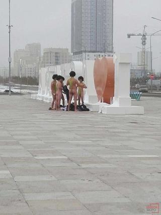 Tourists Detained for Wearing Mankinis in Kazakhstan