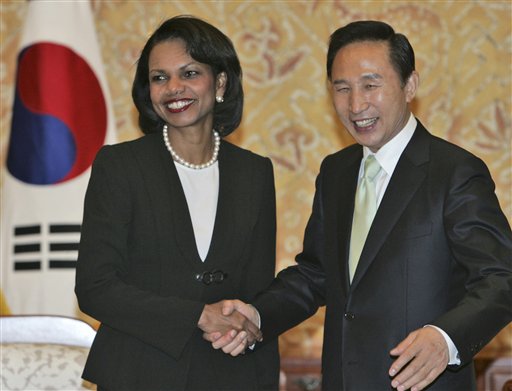 Rice: Diplomacy Key in Progress on North Korea