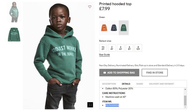 South African Party Protests H&M 'Monkey' Sweatshirt