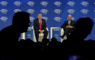 Trump Blasts 'Vicious' Press in Davos Q&A