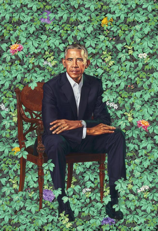 Sean Hannity Deletes Bizarre Post About Obama Portrait