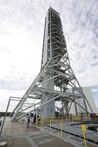 NASA's $1B Tower Is Leaning