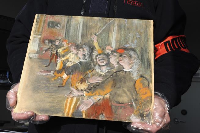 Stolen Painting Worth Nearly $1M Found on Bus