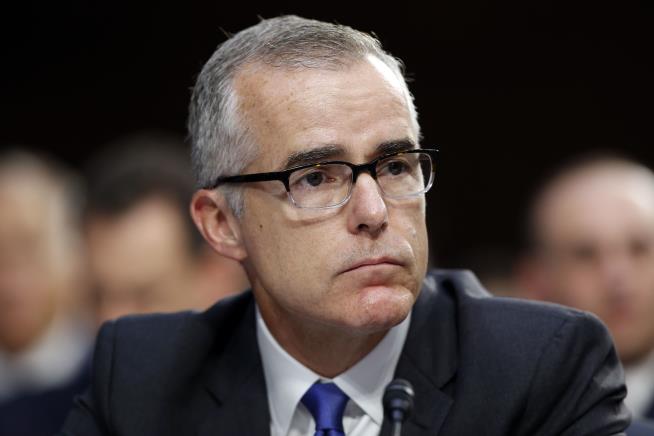 Fired McCabe Kept Memos on Interactions With Trump: Report