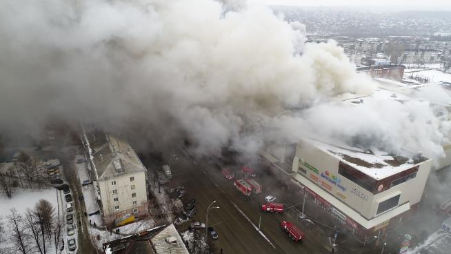 Dozens Killed in Siberia Mall Fire