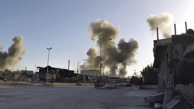 Syria Slams 'US Aggression' as Missiles Hit Air Base