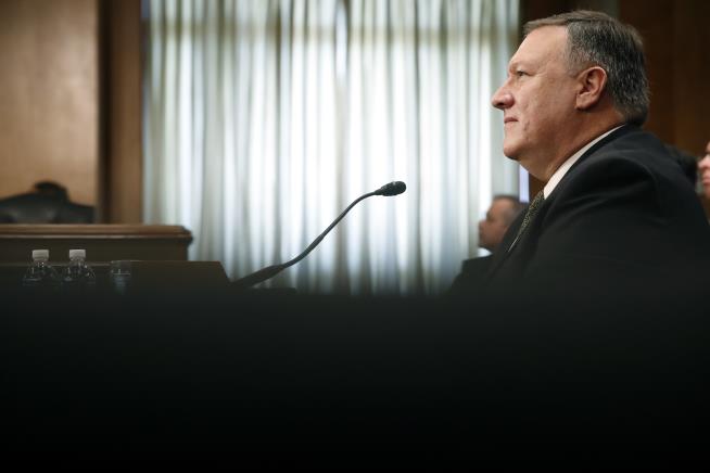 Pompeo Dodges Mueller Questions During Senate Hearing