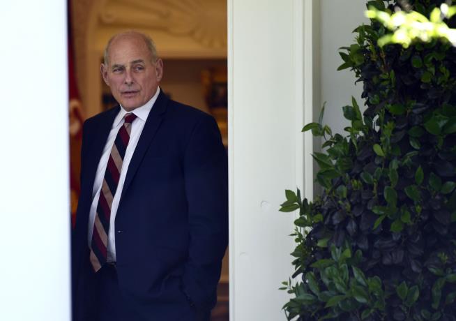 Kelly Says Claim He Called Trump an Idiot Is 'Total BS'