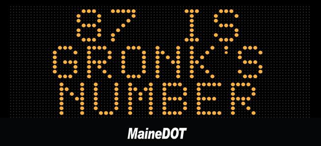 Maine Gets Snarky With Its Road Signs