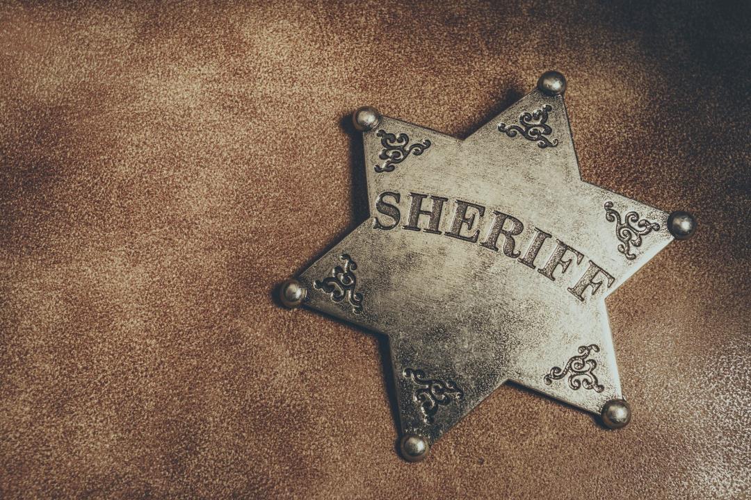 Слова новый шериф. Значок шерифа. Значок шерифа дикий Запад. Печать шерифа. Звезда шерифа.