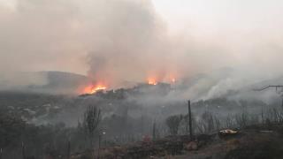 Thousands Flee Fires in Dry Rural California