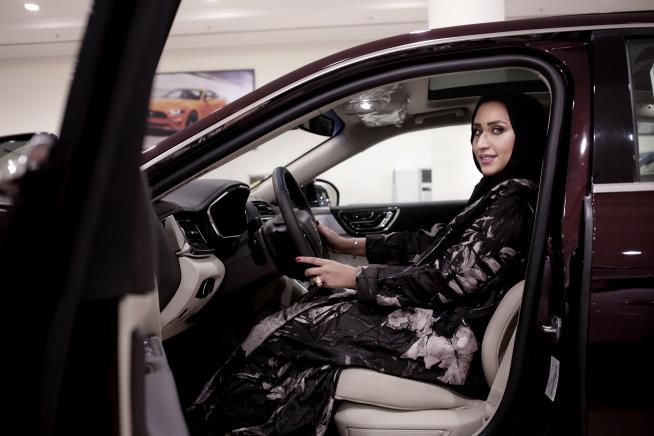Saudi Woman Driver's Car Torched