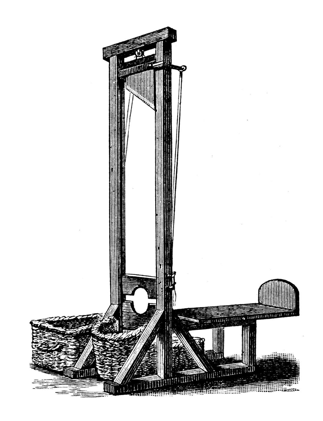 A Guillotine That Beheaded No One Stirs Up Controversy