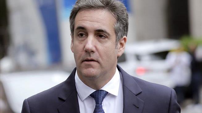 Trump Asks If 'Sad' Thing Cohen Did Is a First