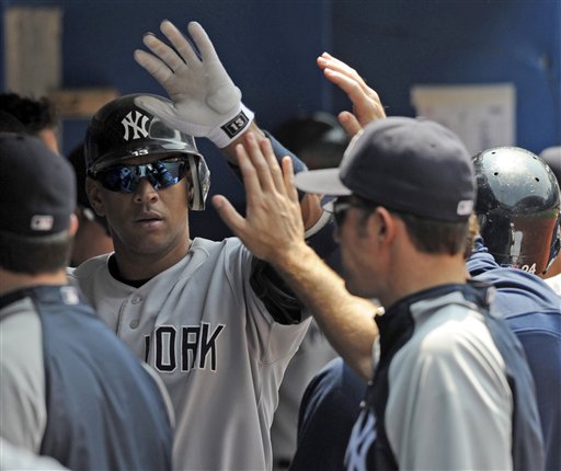 A-Rod Passes Mantle's HR Record