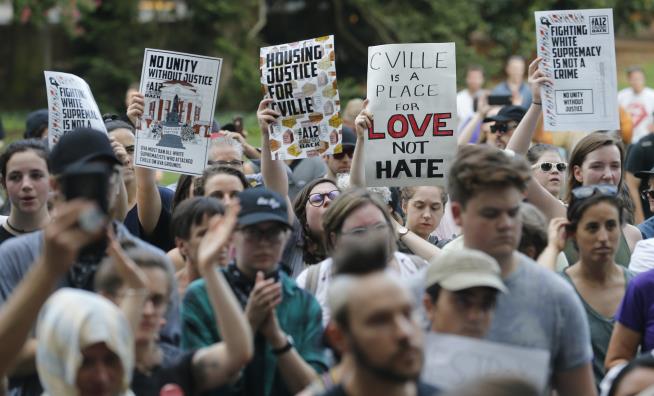 Amid Police Tensions, Charlottesville Remembers