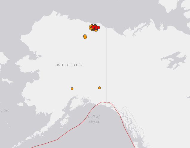 Alaska's North Slope Hit by 2 Strongest Quakes on Record