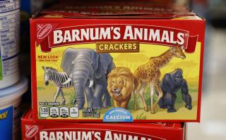 Now Roaming Free: Animals on Animal Cracker Boxes