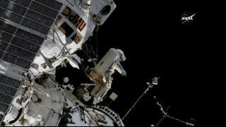 Small Meteorite Hits Space Station