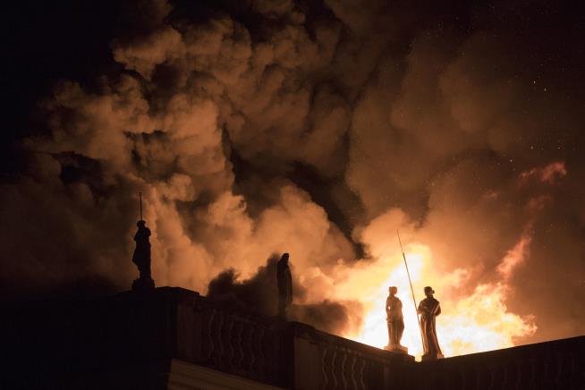 Fire Ravages Brazil Museum in 'Unbearable Catastrophe'