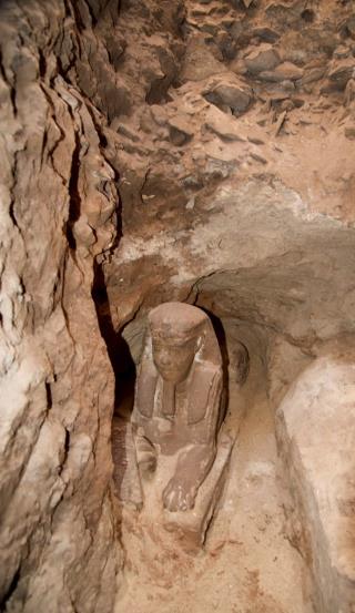 Archaeologists Uncover Ancient Sphinx Statue in Egypt Temple