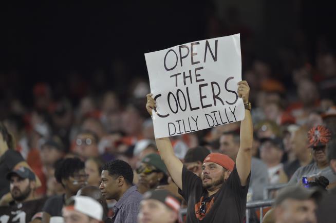 A Rare Win Brings Free Beer to Cleveland