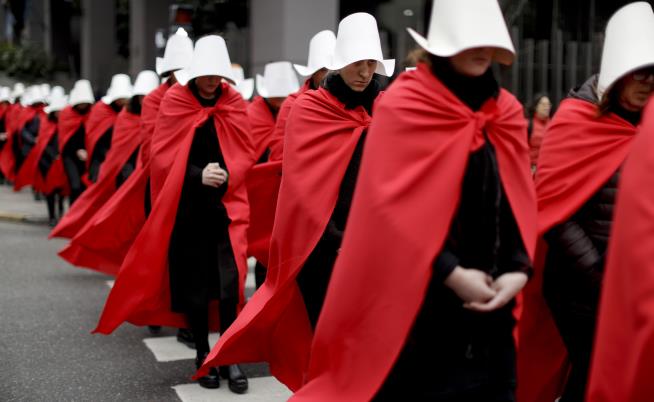 Handmaid's Tale Costume Great for Protests, Not for Halloween