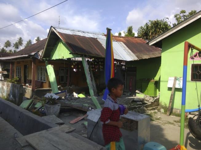 Earthquake Triggers Tsunami in Indonesia