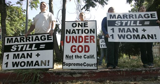 Calif. Court Leaves Gay Marriage Ban on the Ballot
