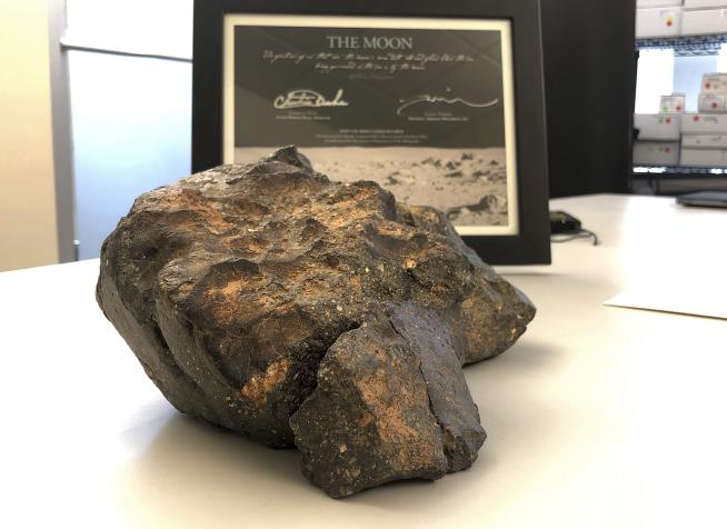 'Partial Fusion Crust' Meteorite Sells for $612K