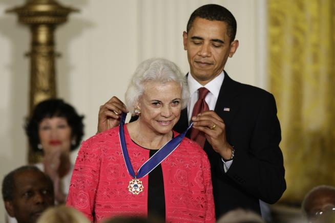 Sandra Day O'Connor Retires From Public Life