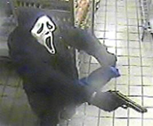Gunman in 'Scream' Mask On the Run After Shooting 2