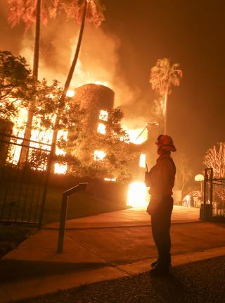 Celebs Lose Houses in Cali Wildfire