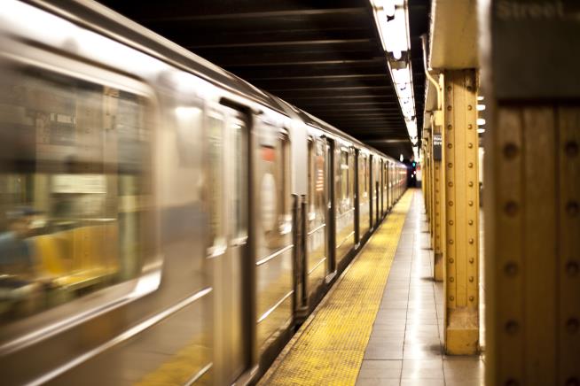 On NYC Subway, a 'Tragic End to the Everyday Jostle'