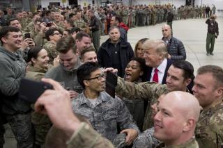 Trump Greets US Troops in Germany