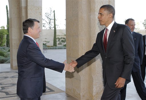 Obama Meets With Jordan King