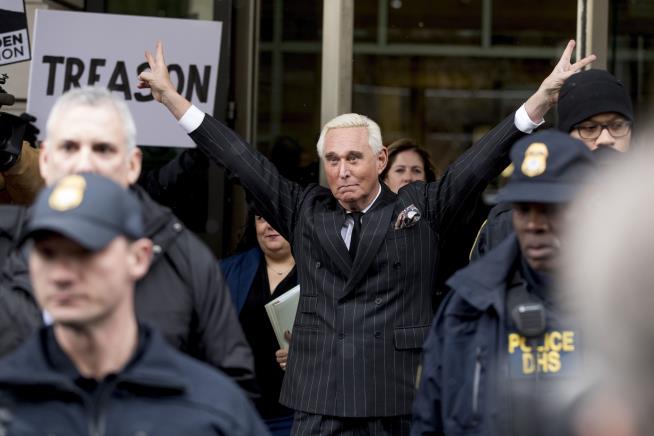 Judge to Roger Stone: Stop Talking Near Courthouse