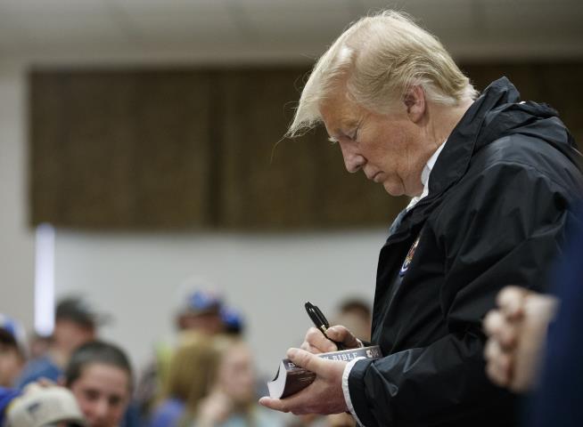Trump's Bible- Signing Session in Alabama Raises Eyebrows