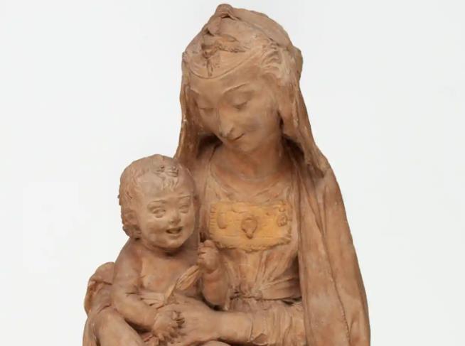 Virgin Mary Work Is Only Surviving Leonardo Sculpture