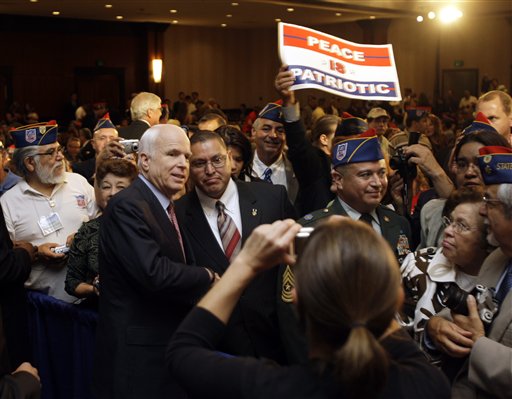 McCain Ad Slams Obama for Skipping Troop Meeting