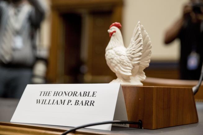 Democrat Taunts Attorney General With Chicken
