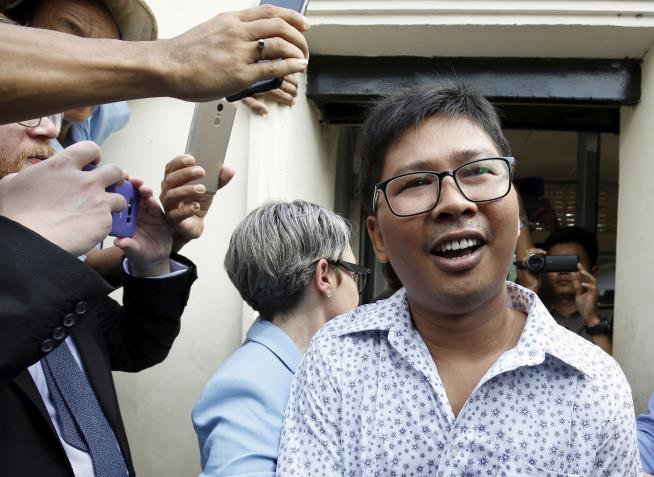 After 511 Days, Myanmar Frees Reuters Journalists
