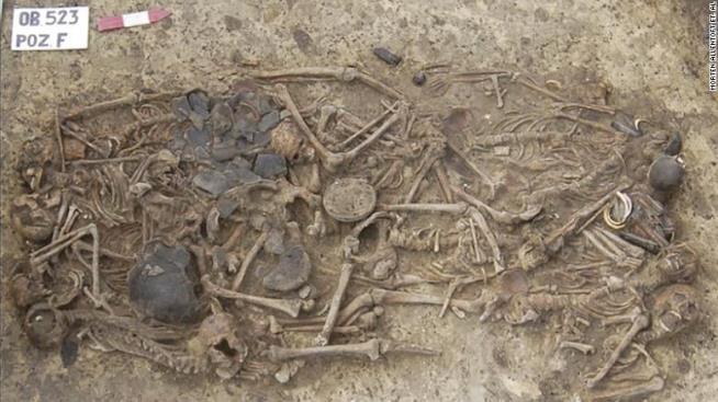 Mass Grave Tells of Horror When the Men Were Away