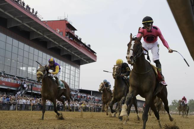 Preakness Winner Holds Off Field Including Riderless Horse