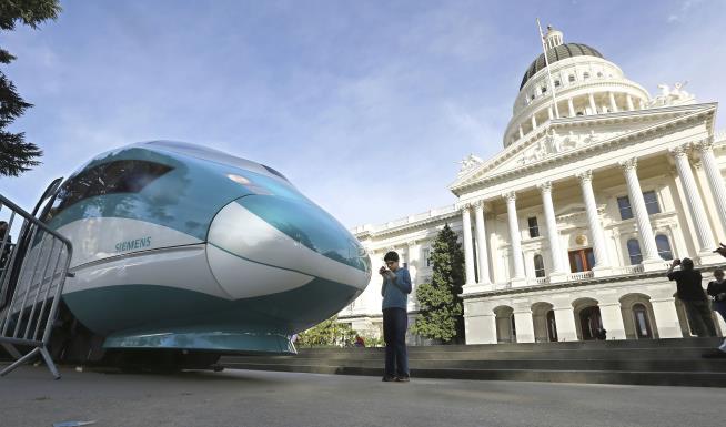 California Sues Feds Over Cancelled Rail Funds