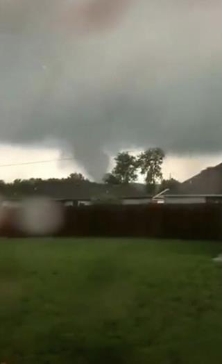 'Destructive' Tornado Traps Residents in Homes