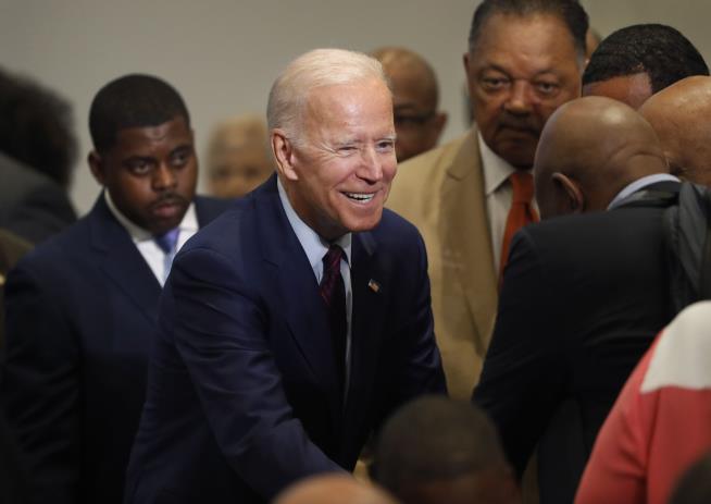 Biden Says He Fought His Heart Out for Civil Rights