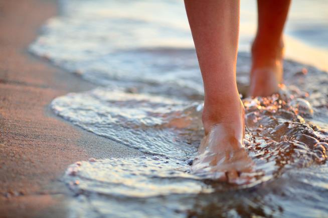 Woman's Beach Stroll Proves Fatal